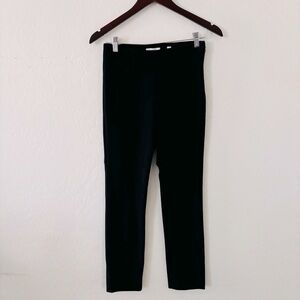 Vince Black Slim Fit Pants Size Small Stretchy Elastic Waist Band Cotton Women’s